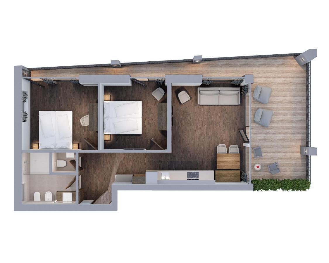 Aquila Dolomites Residence Ortisei Eksteriør bilde