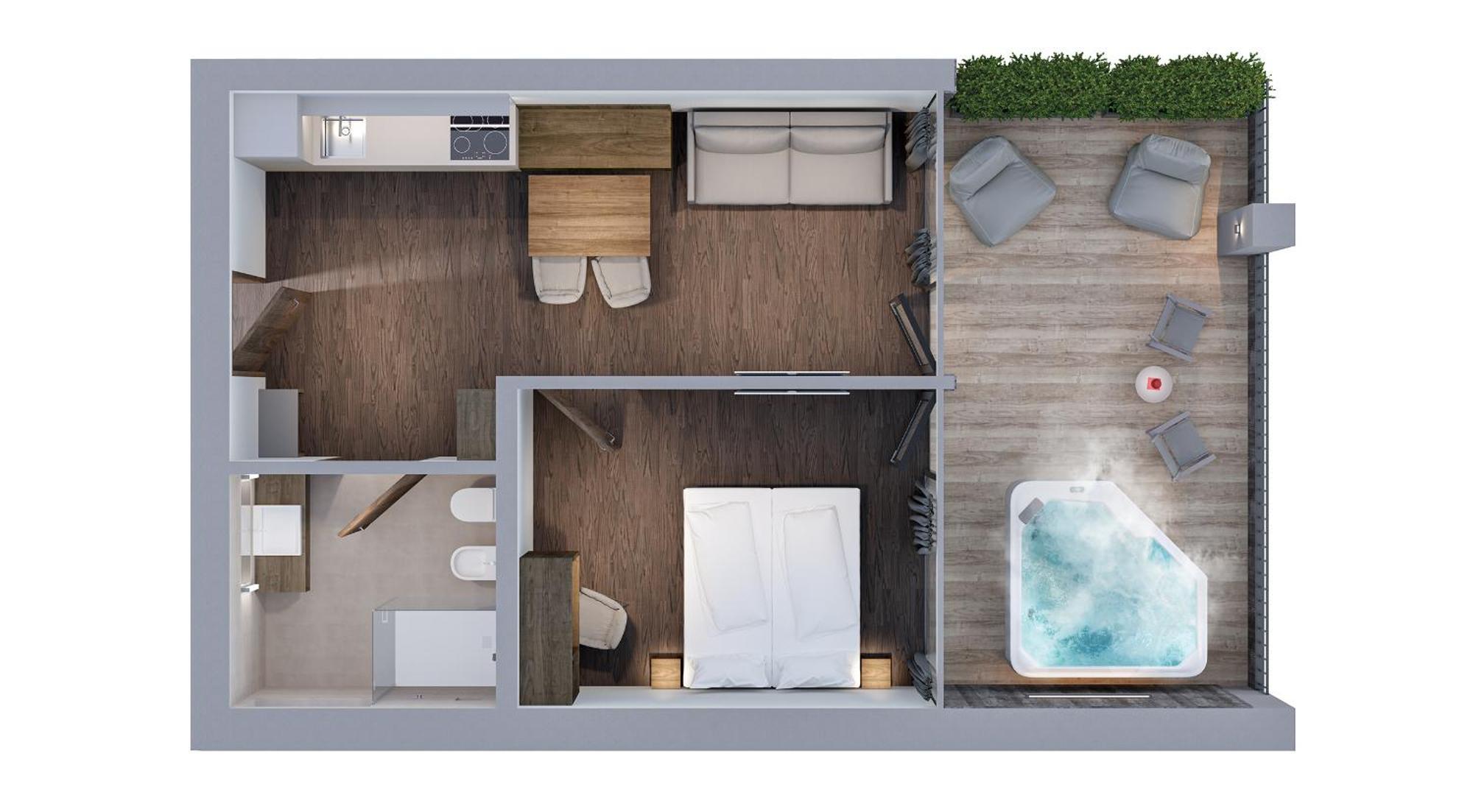 Aquila Dolomites Residence Ortisei Eksteriør bilde